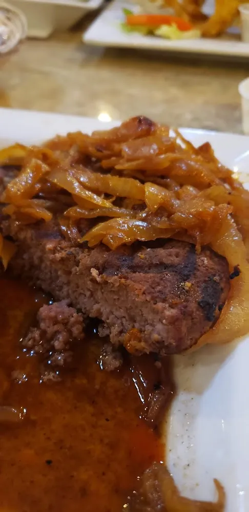 Chopped Sirloin with Onions