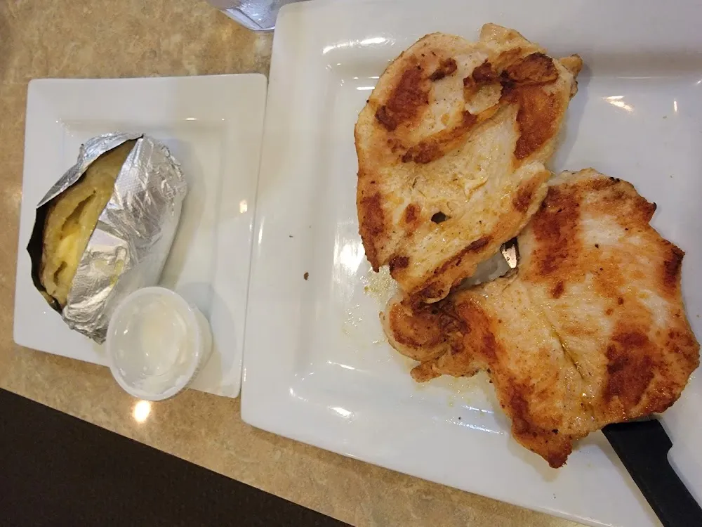 Grilled Chicken Breast Dinner