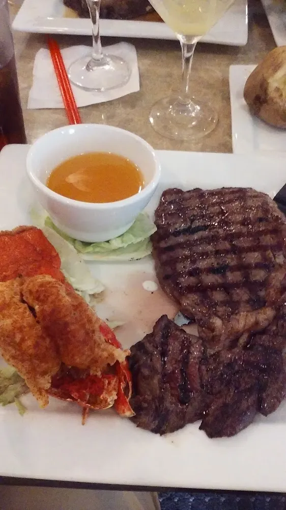 Lobster & Ribeye Steak